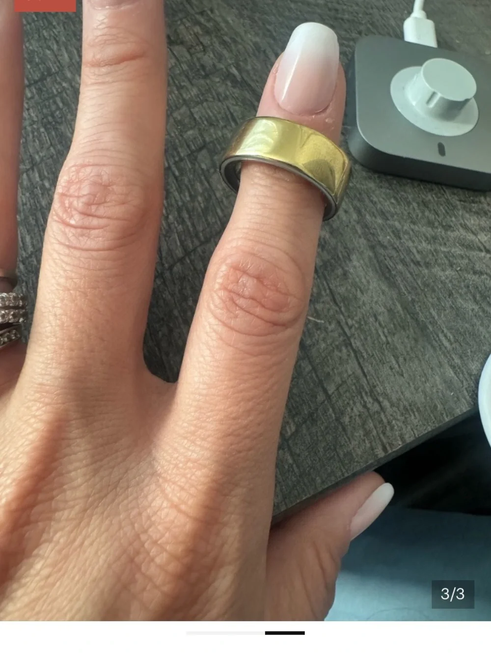Oura Ring 4 Gold size 7